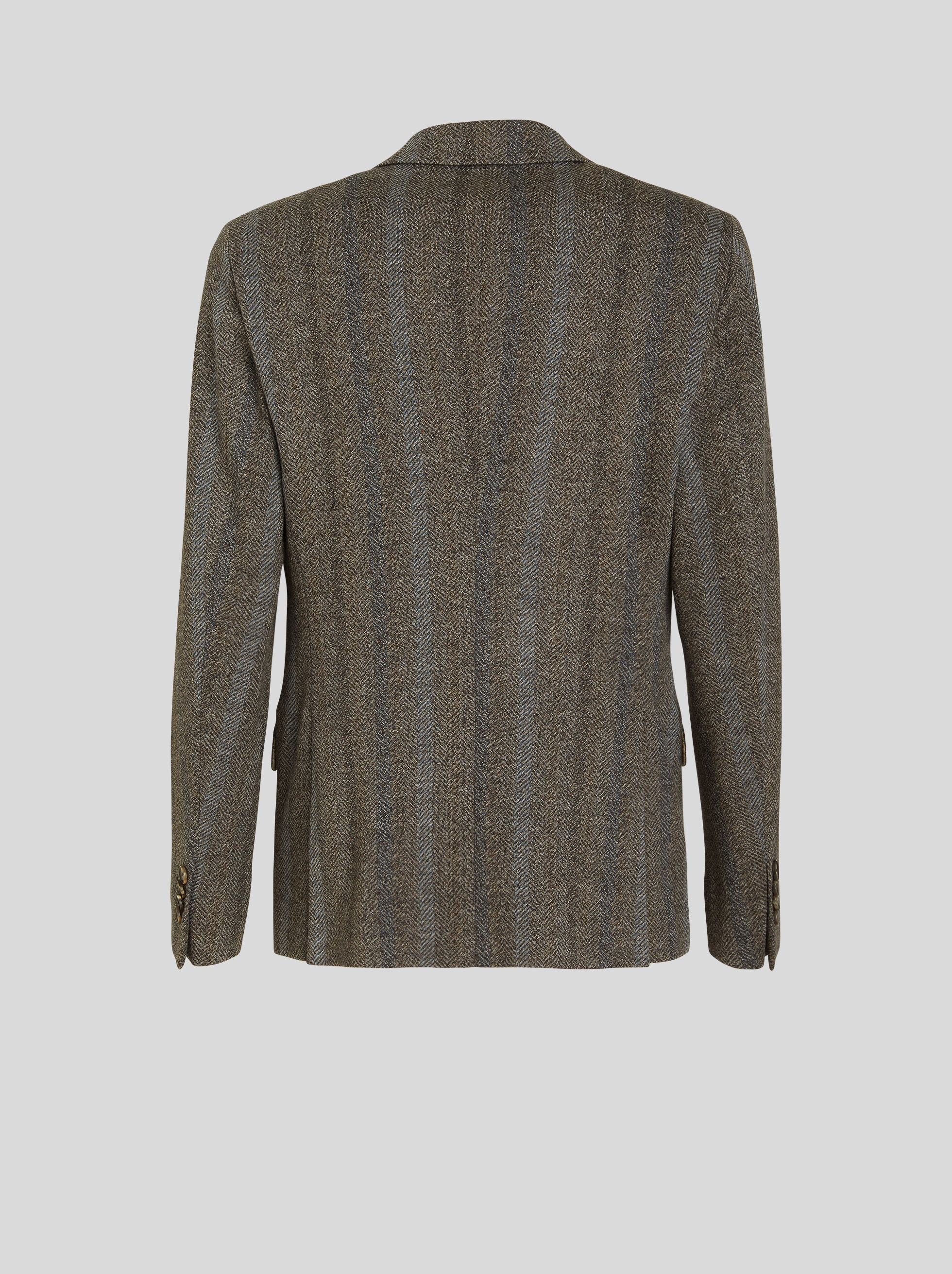 STRIPED JERSEY JACKET - 5