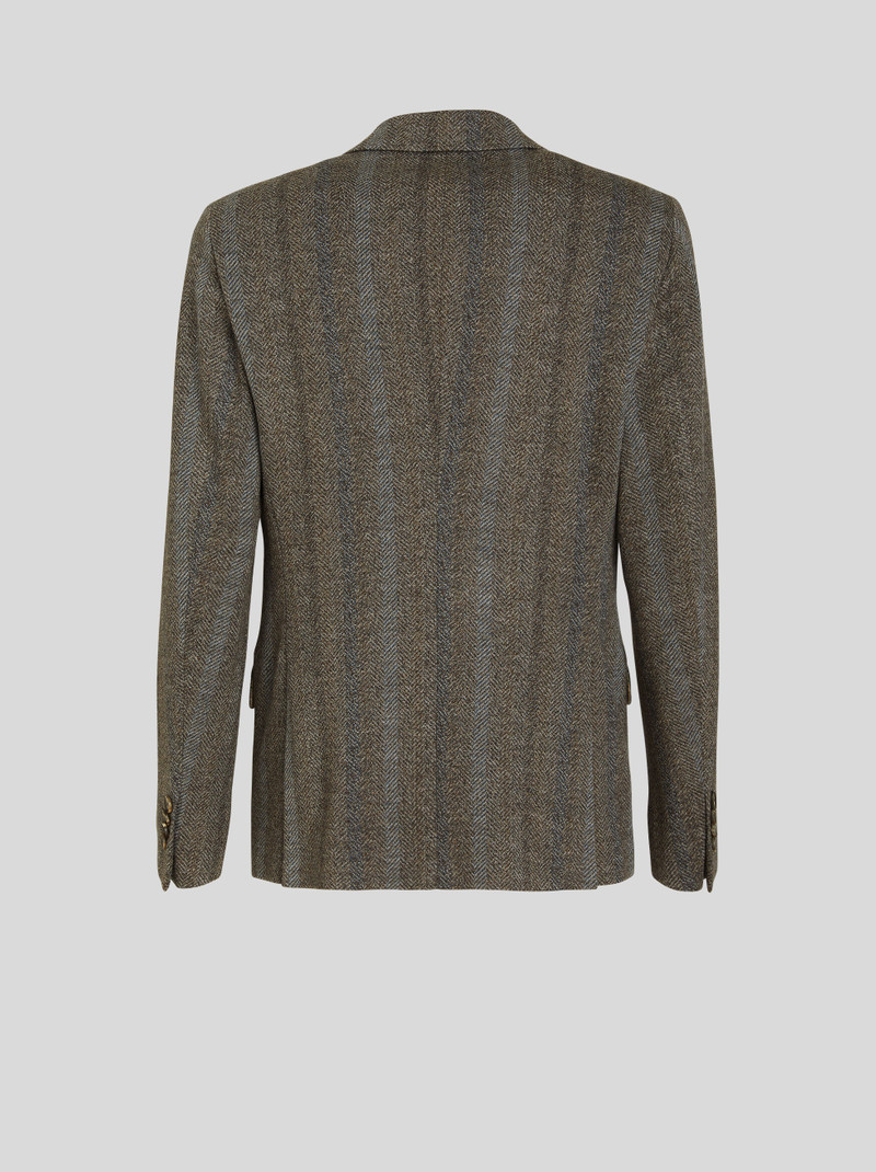 STRIPED JERSEY JACKET 5