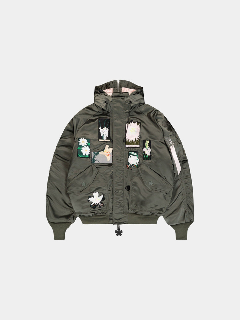 CECILIE BAHNSEN X ALPHA N-2B PATCH PARKA 1