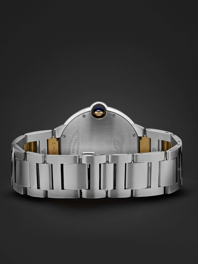 Ballon Bleu de Cartier Automatic 42mm Stainless Steel and 18-Karat Gold Watch, Ref. No. CRW2BB0022 6