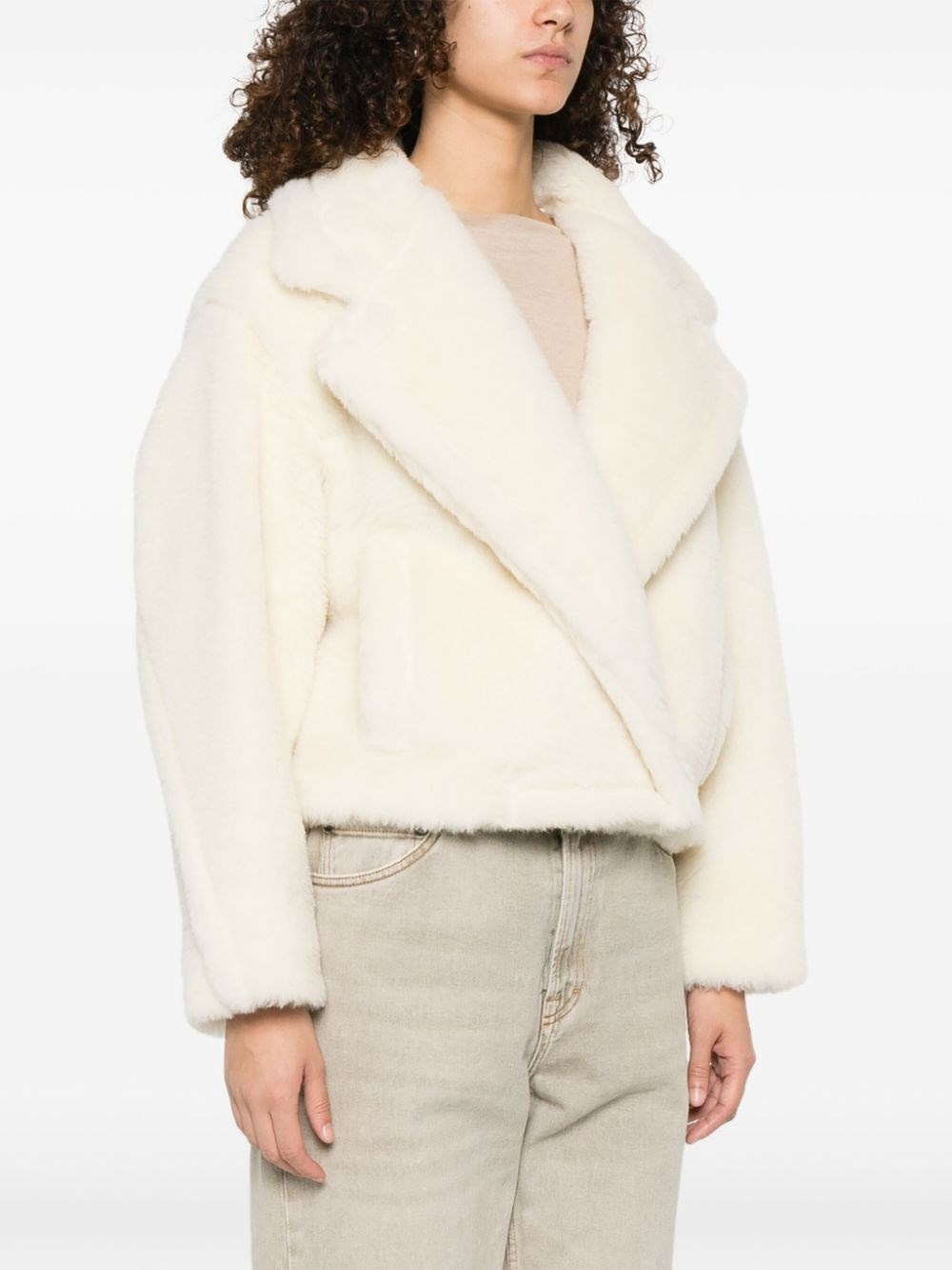Wool short coat - 3