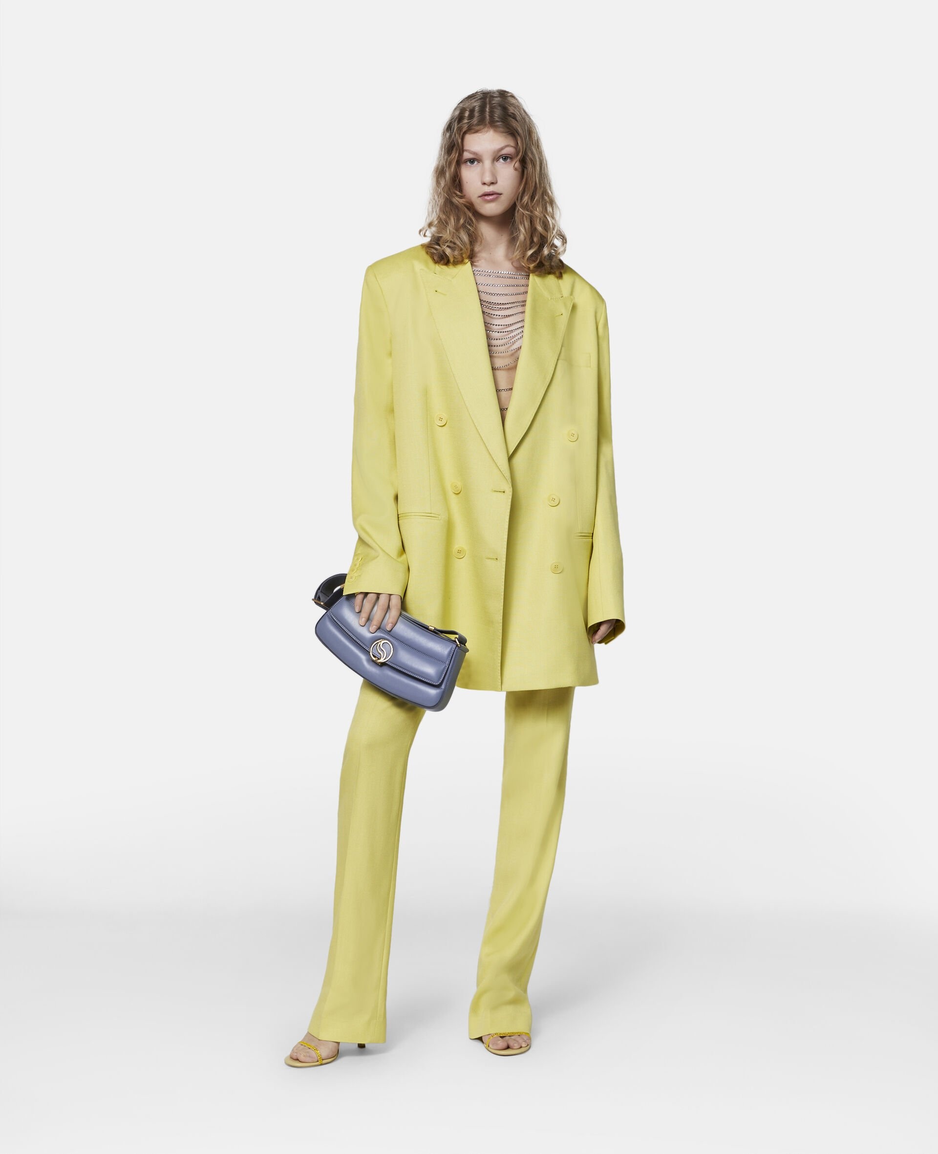 Oversized Double-Breasted Blazer - 2