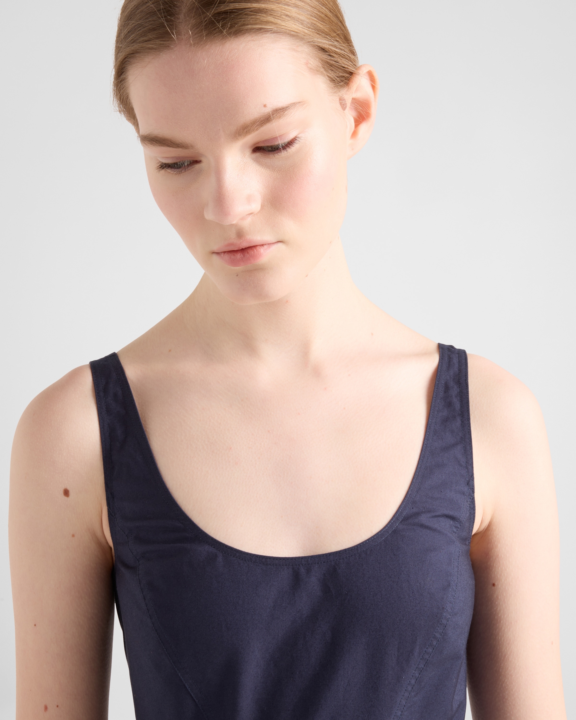 Cotton canvas dress - 3