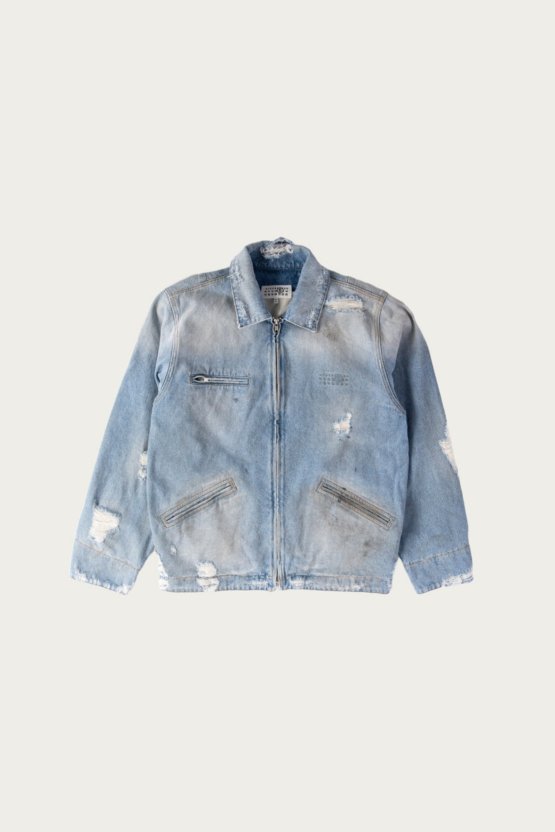 Denim Zip Jacket - Worn 1
