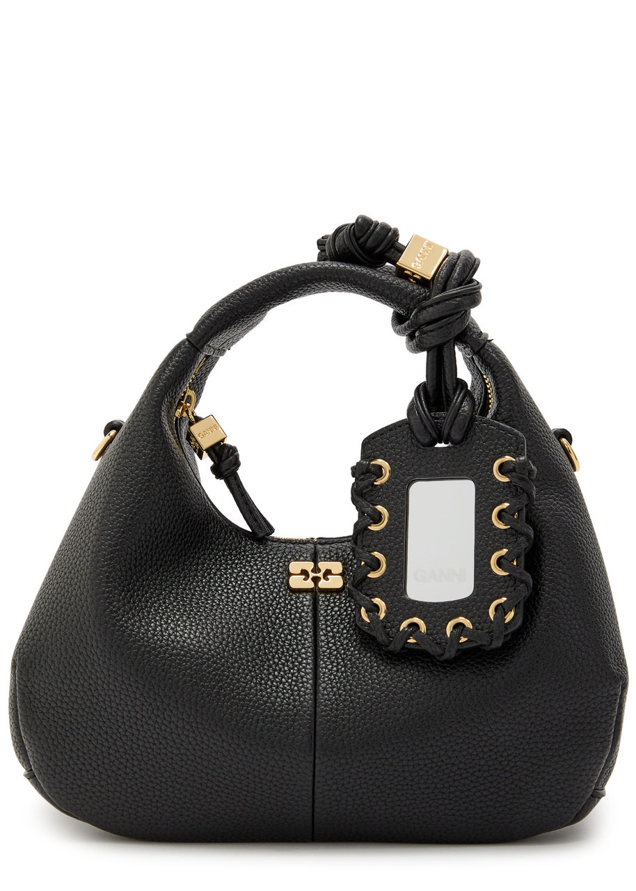 Ganni Mini Leather Hobo bag - 1