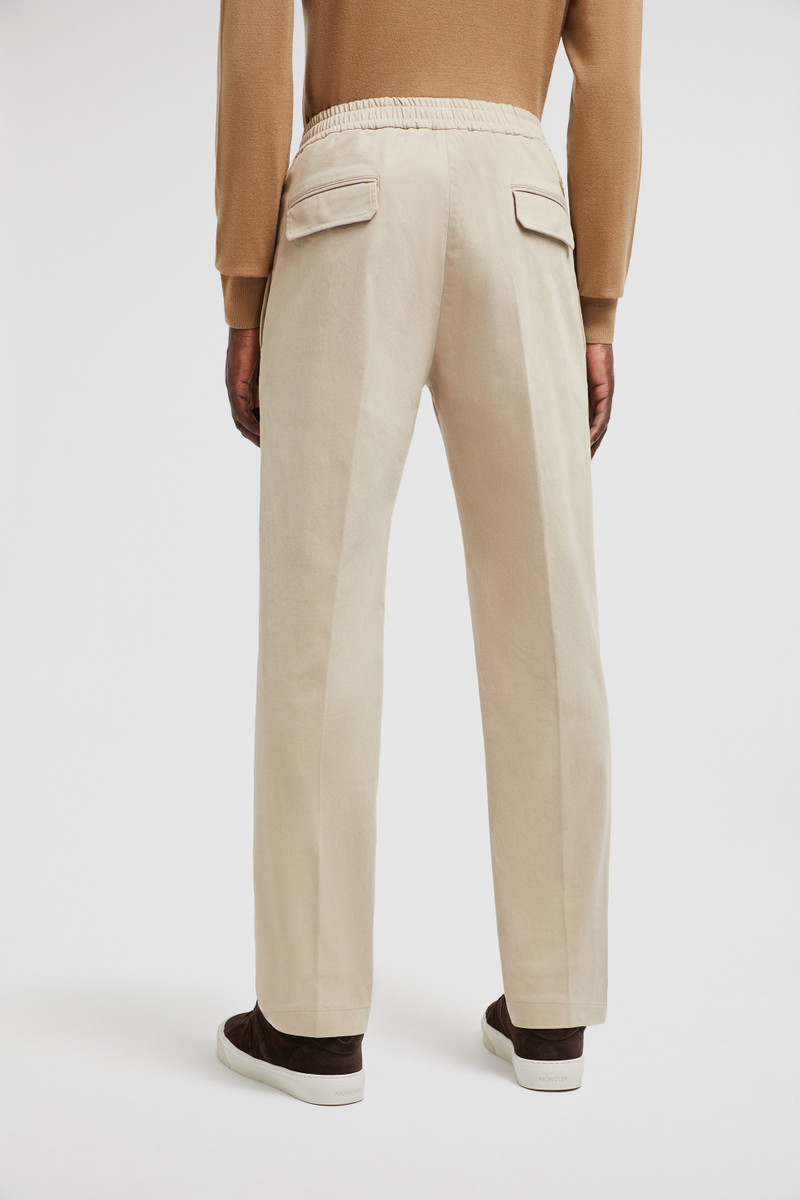 Polished Cotton Jogging Pants 5