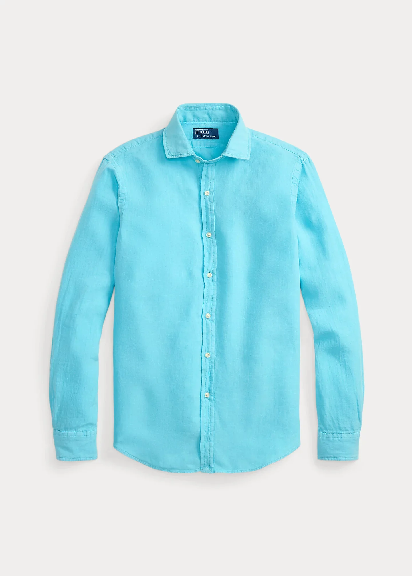Classic Fit Slub Linen Shirt - 1