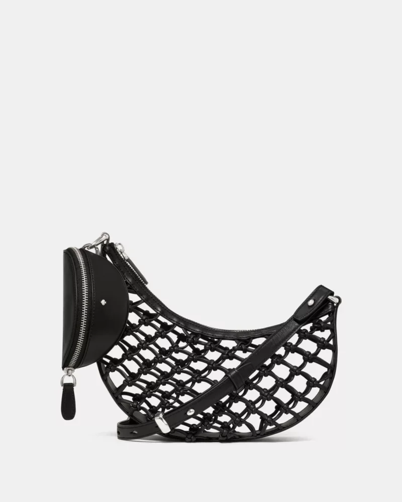 Duo Woven Crossbody Bag - 1