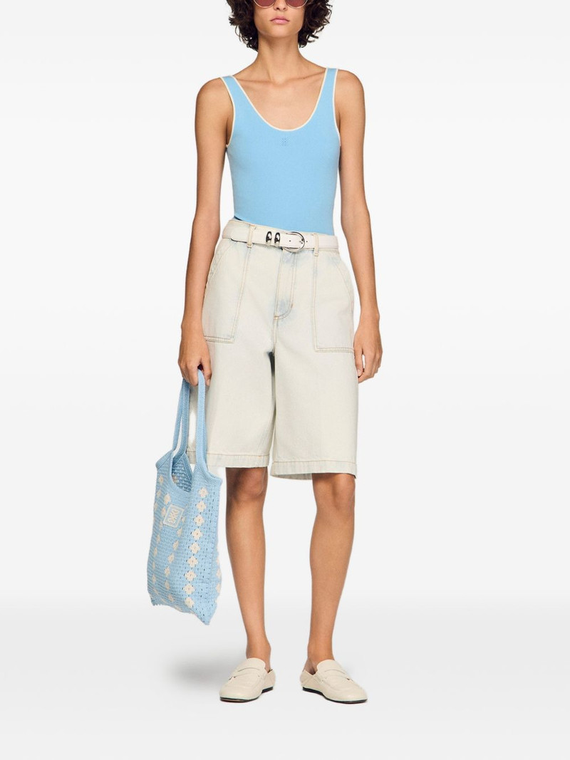 Sandro contrast-trim bodies outlook