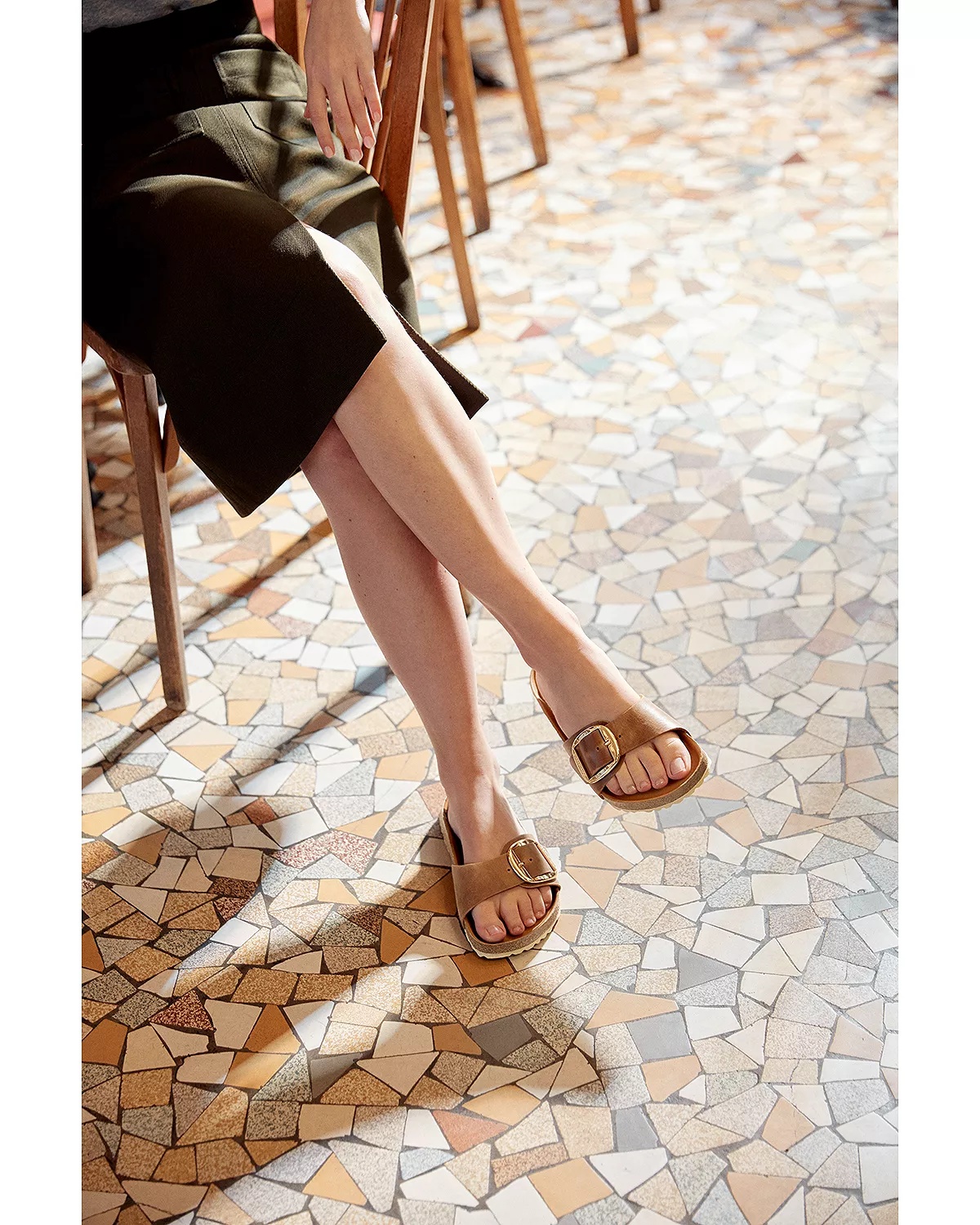 Women's Madrid Big Buckle Sandals - 2