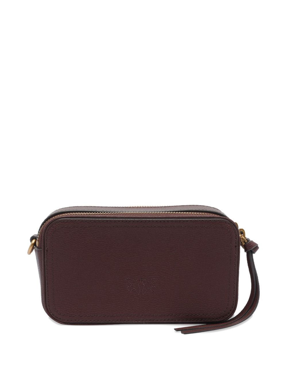 embossed-logo zip-top mini bag - 3