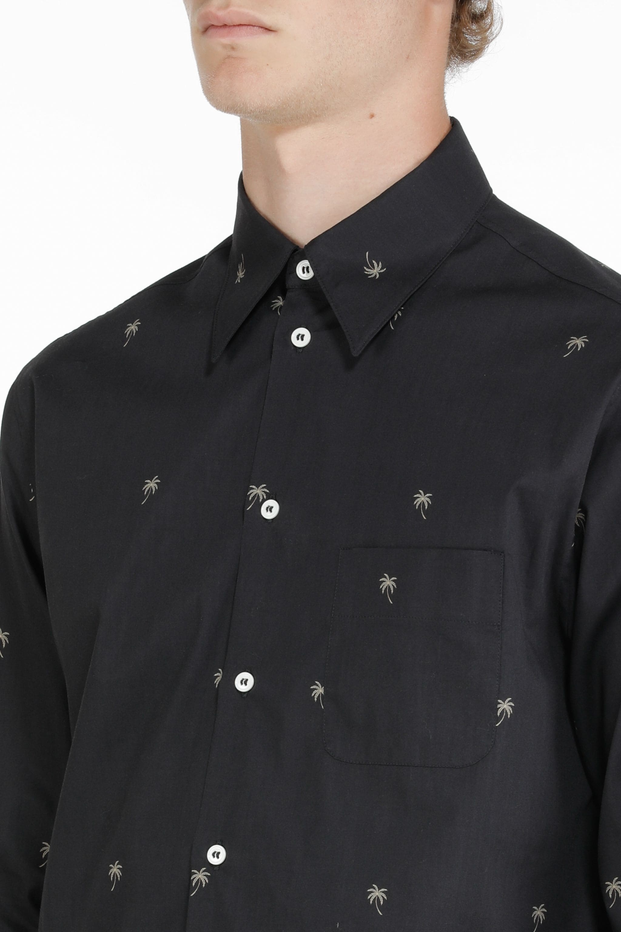 PALM TREE COTTON SHIRT - 5
