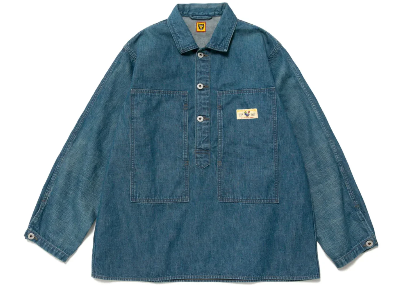 Human Made Denim Work Shirt Indigo - 1