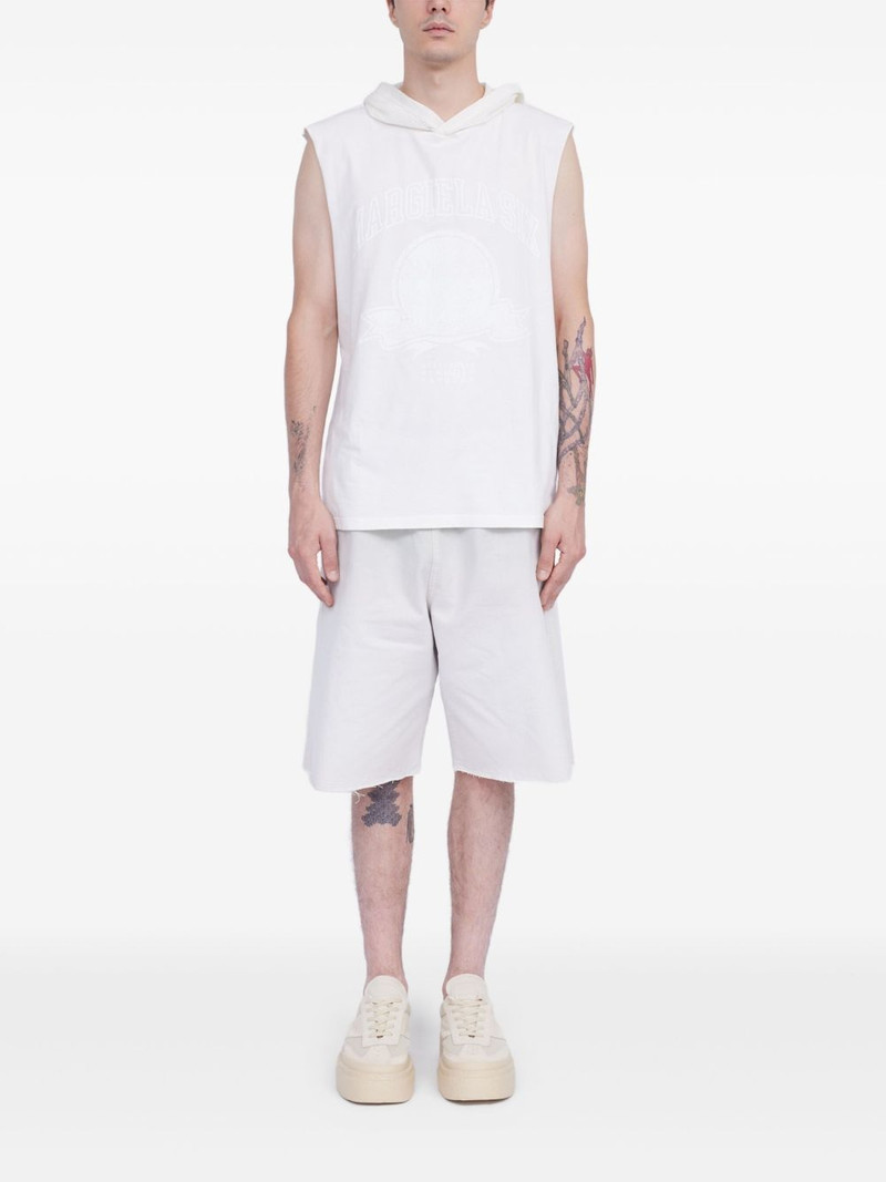 MM6 Maison Margiela printed tank top outlook