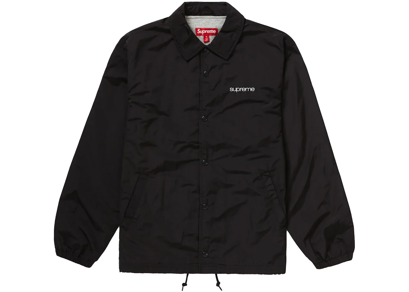 Supreme NYC Coaches Jacket Black - 1