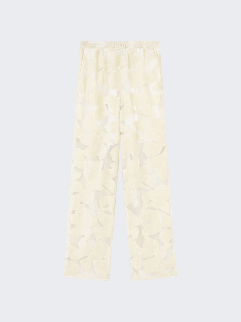 Sheer Pares Pants Ivory 1