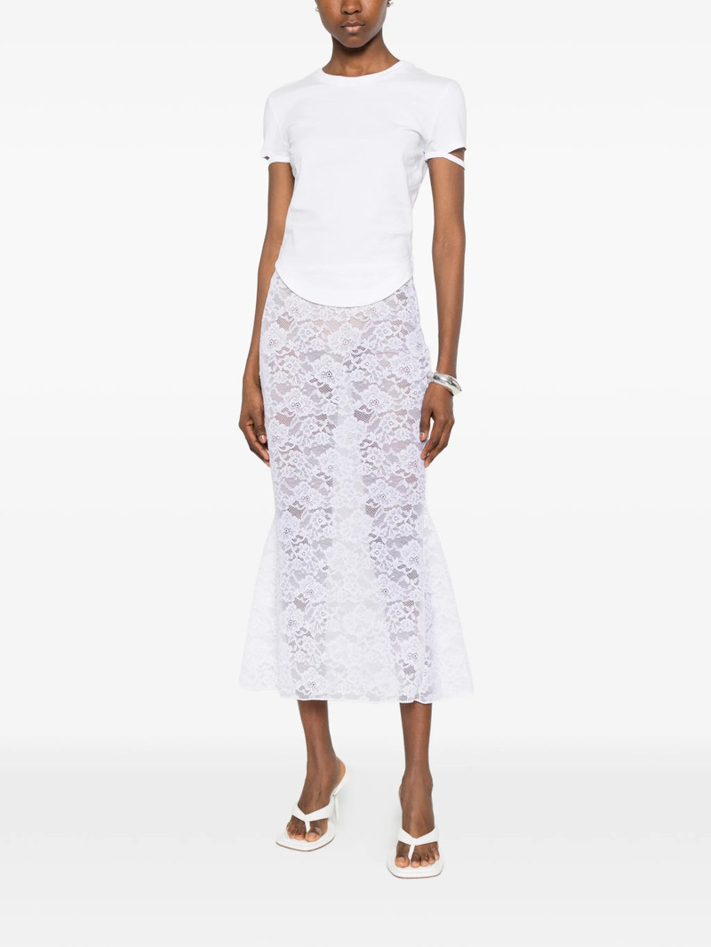 Oséree Oséree Lace Midi Skirt outlook