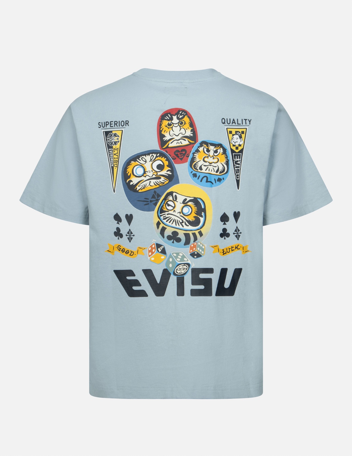 PLAYFUL DARUMA PRINT REGULAR FIT T-SHIRT - 3