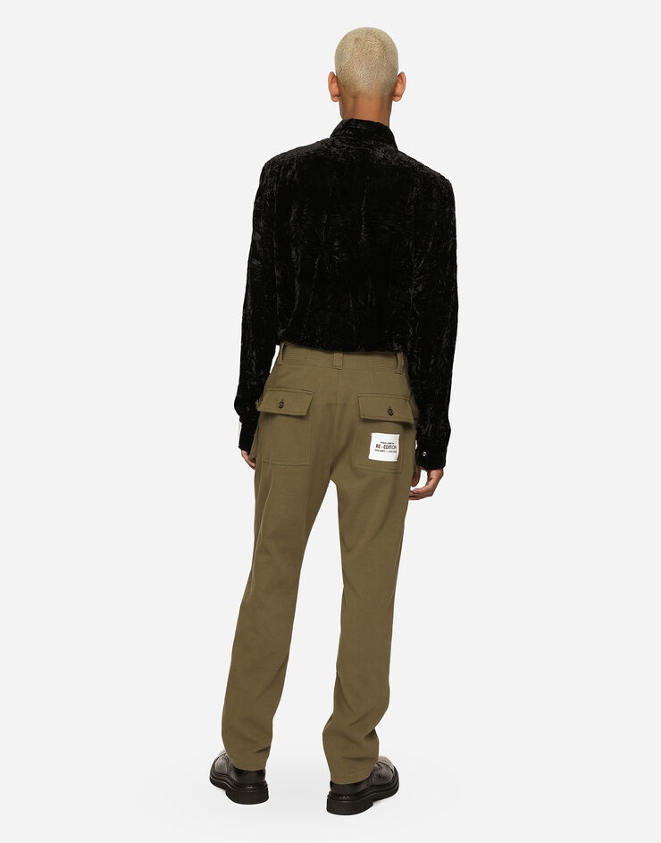 Crushed velvet shirt - 3