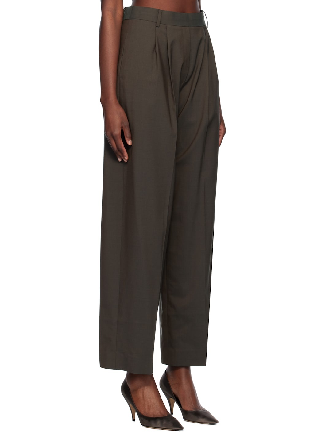 Gray Demie Trousers - 2
