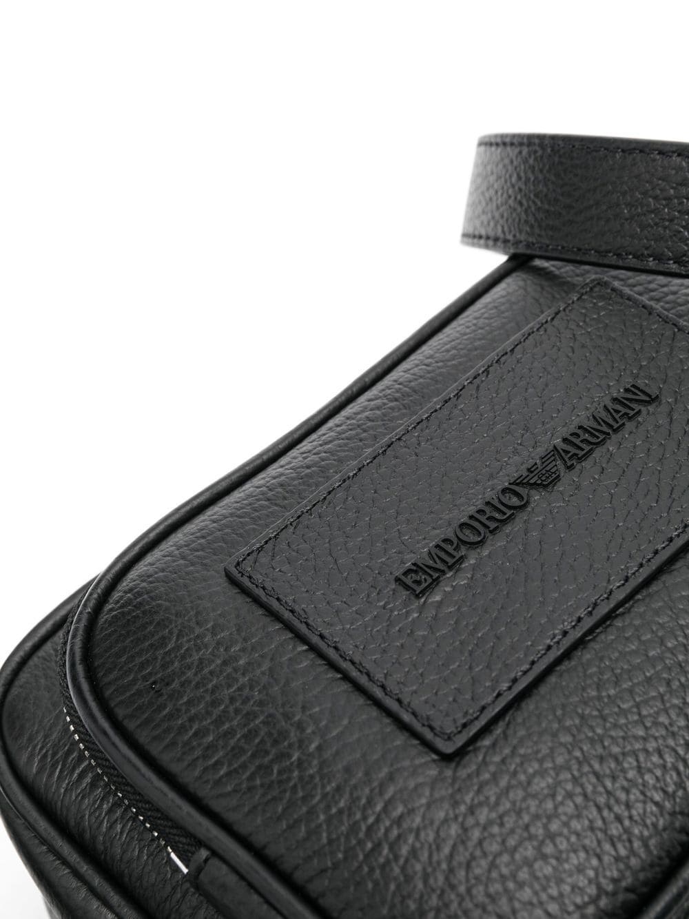 multi-pocket crossbody messenger bag - 4