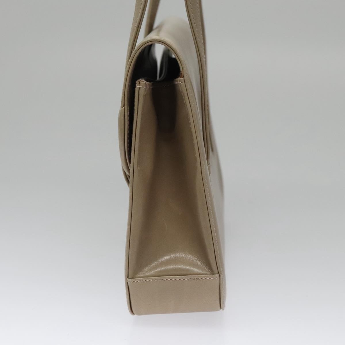 GUCCI Hand Bag Leather Beige - 5