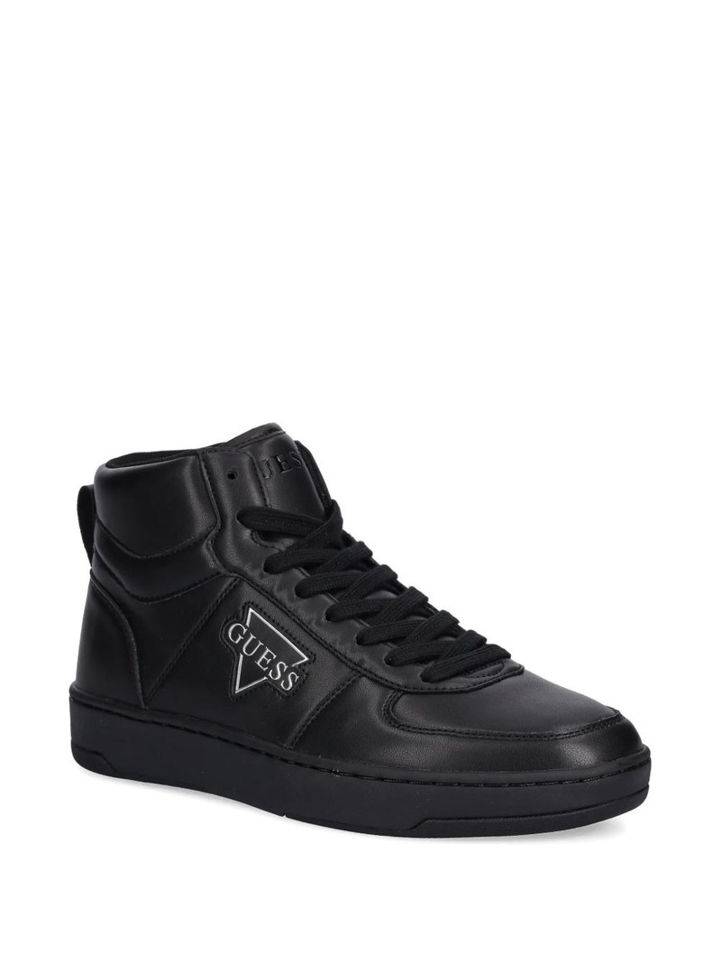 GUESS USA Venice logo lace-up high-top sneakers outlook