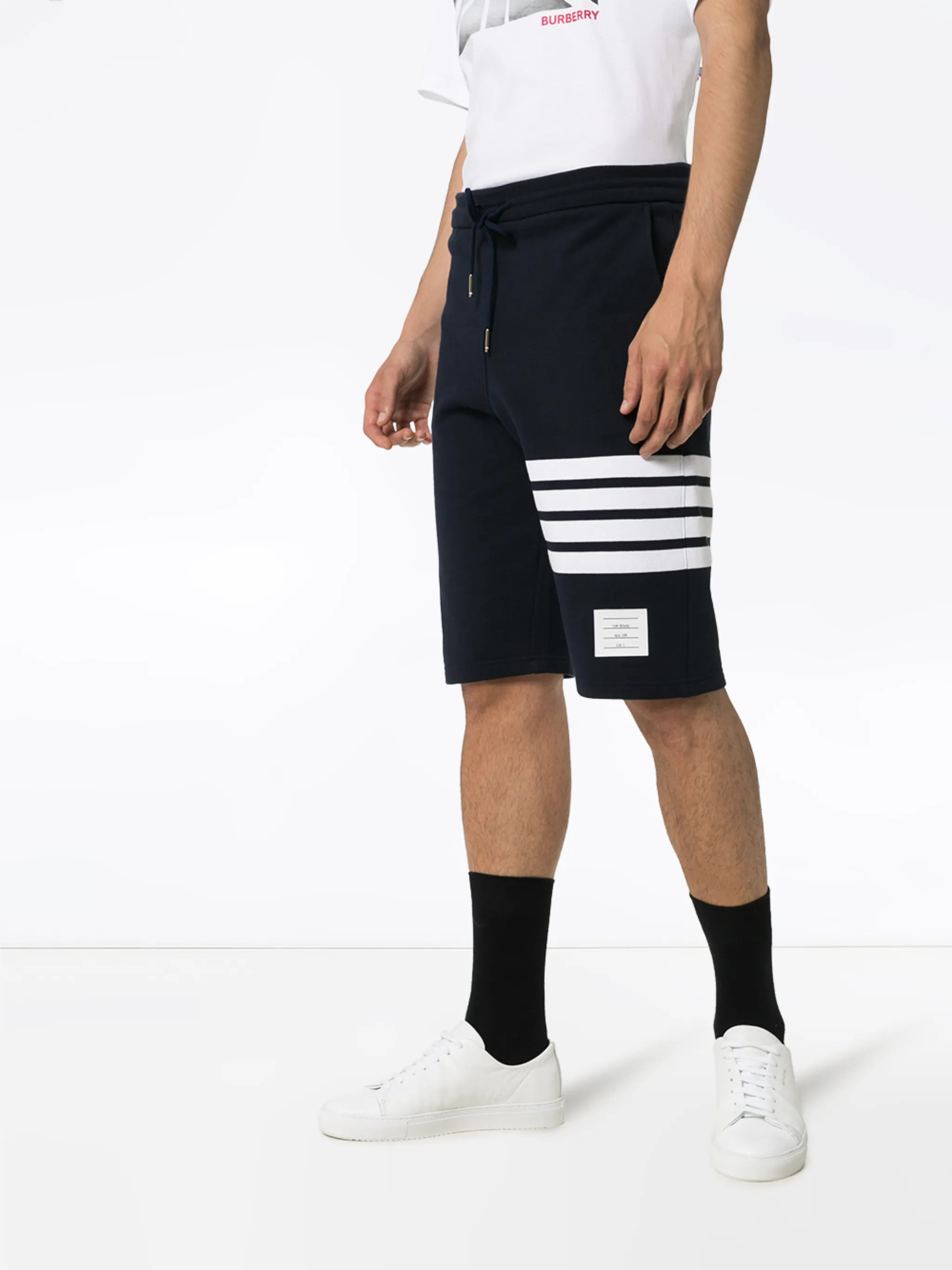 Engineered 4-Bar jersey track shorts - 3