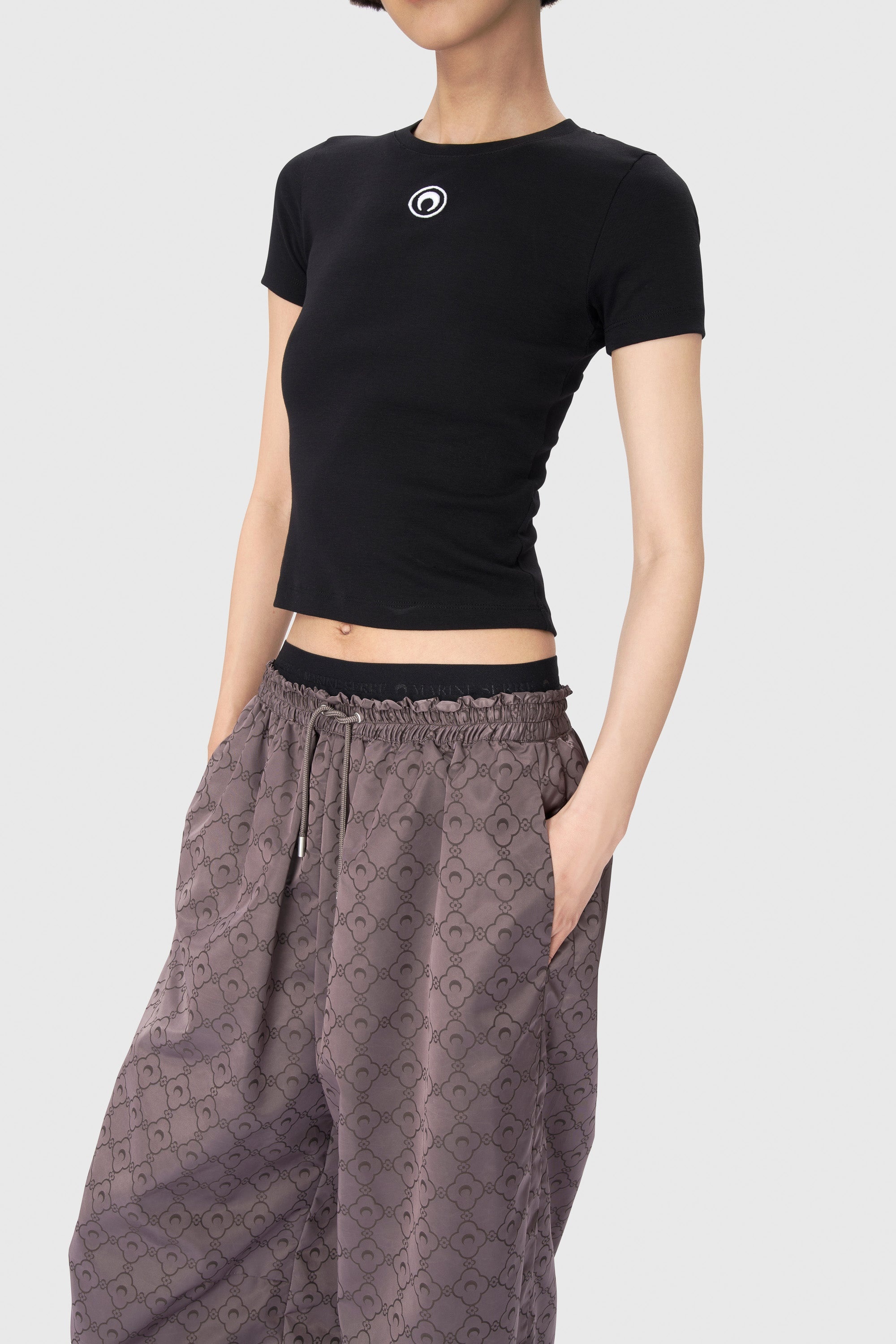 Recycled Jacquard Nylon Track Pants - 3