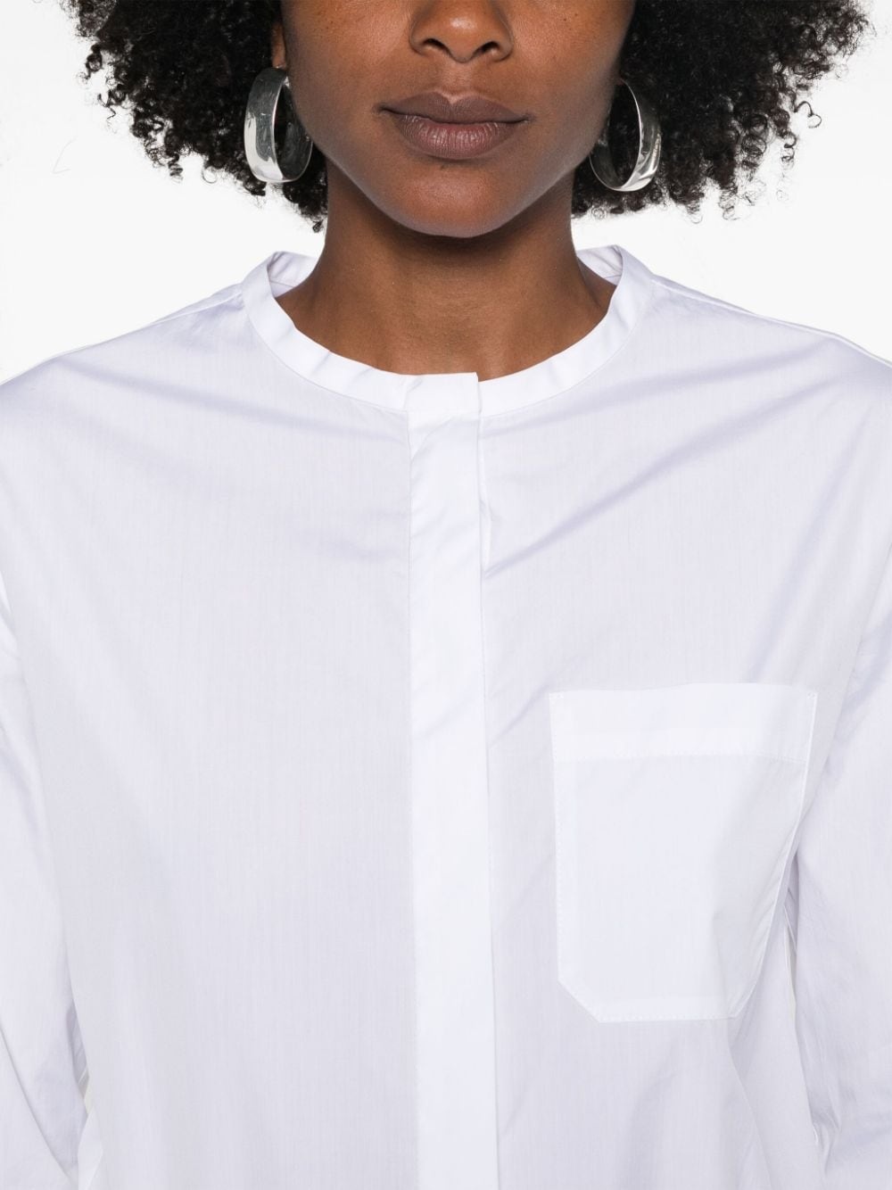 knot-sleeve shirt - 5