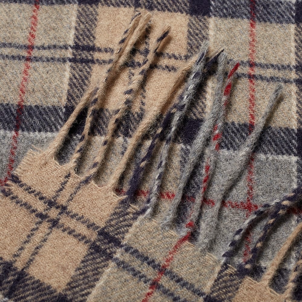 Barbour Tartan Lambswool Scarf - 3