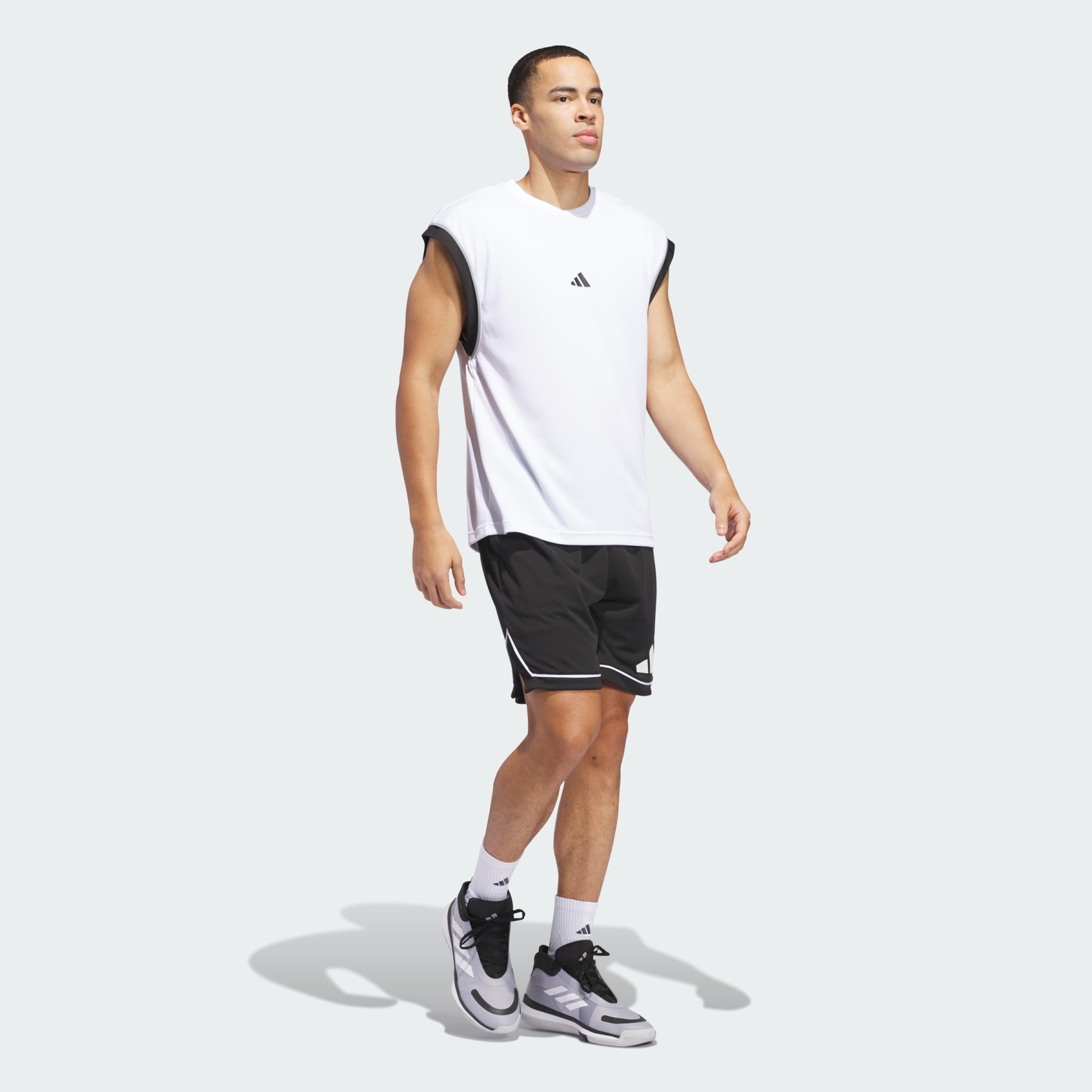 adidas Basketball Badge of Sport Shorts - 4
