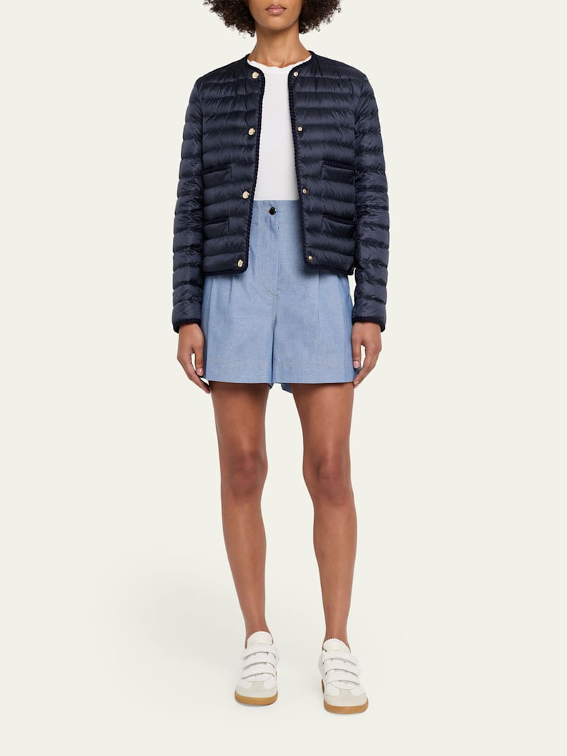 Moncler Chambray Shorts outlook