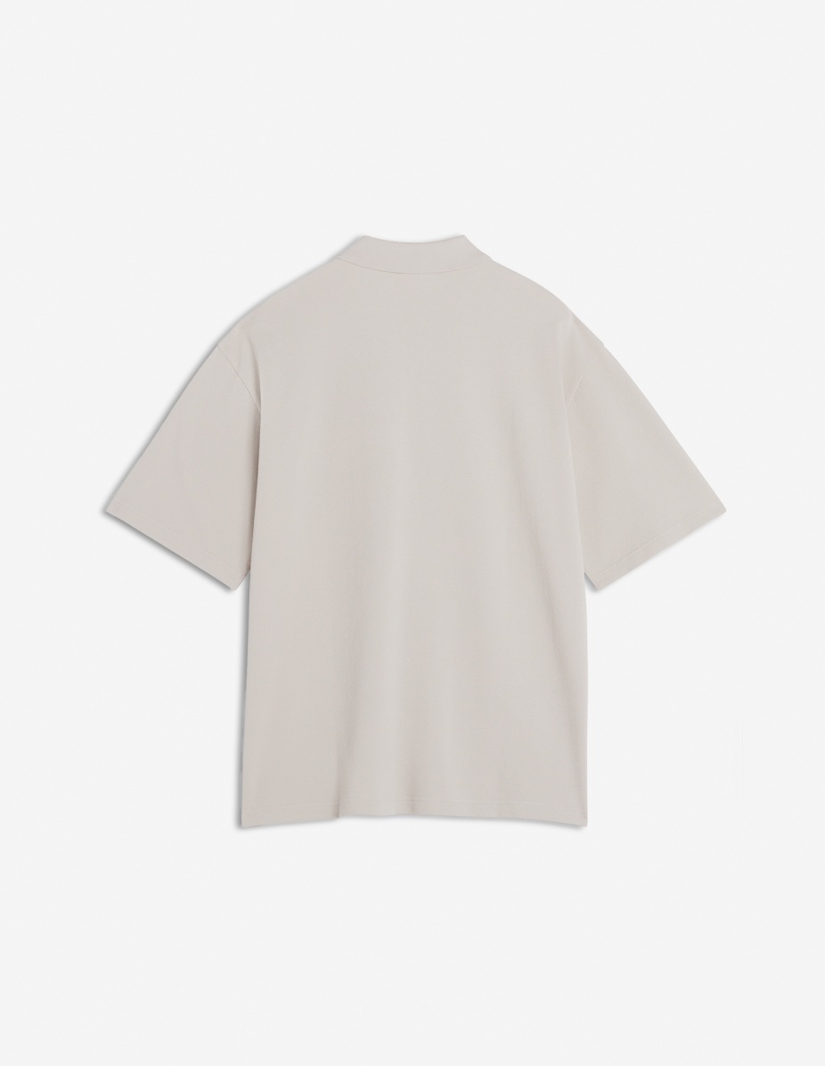 BOLD FOX HEAD PATCH OVERSIZE POLO - 5