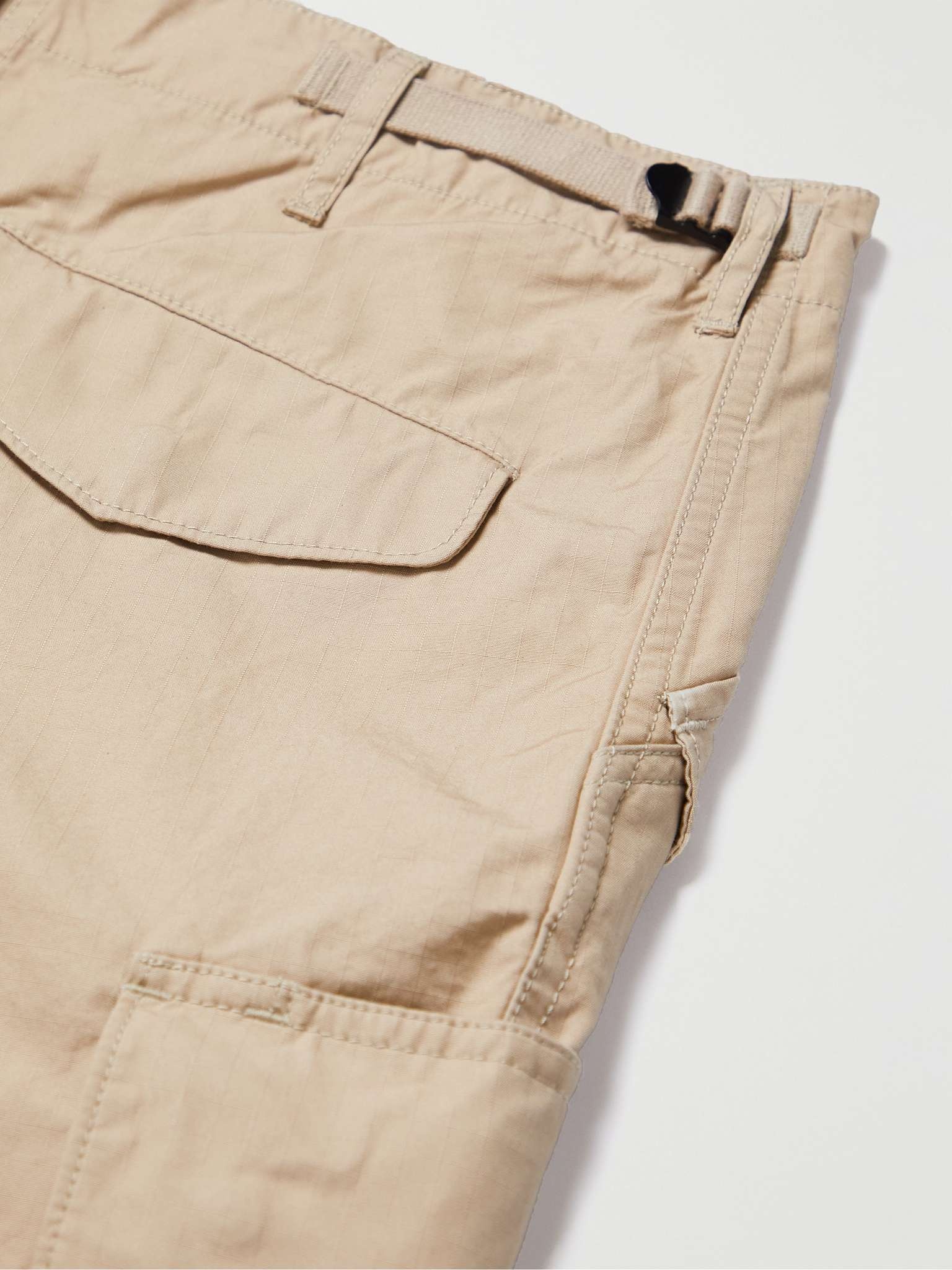 Straight-Leg Cotton-Ripstop Cargo Shorts - 3