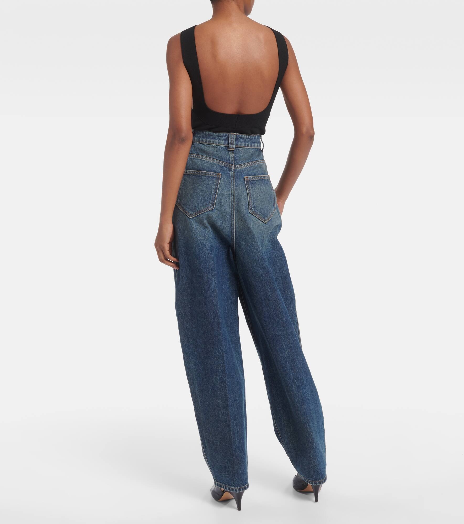 Ashford high-rise tapered jeans - 3