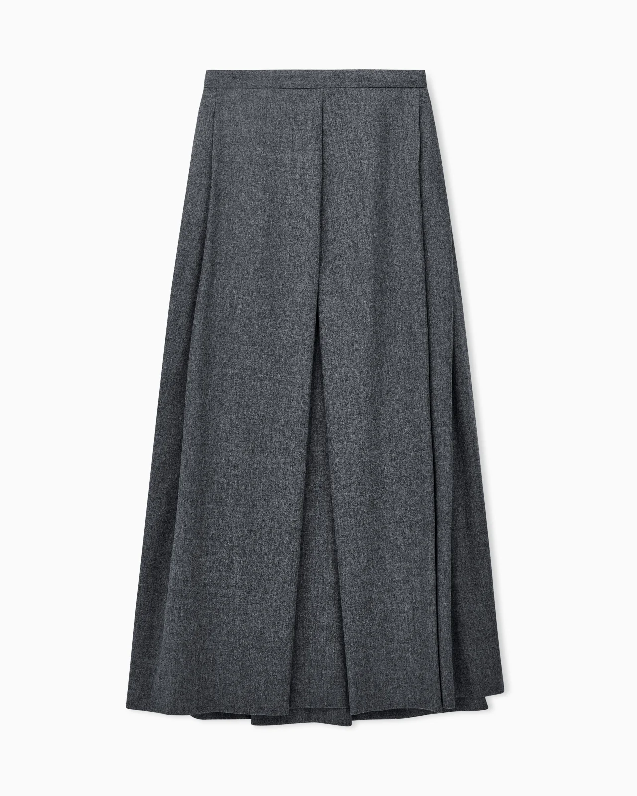 LONG SKIRT IN WOOL FLANNEL SIGNATURE CAPSULE - 1