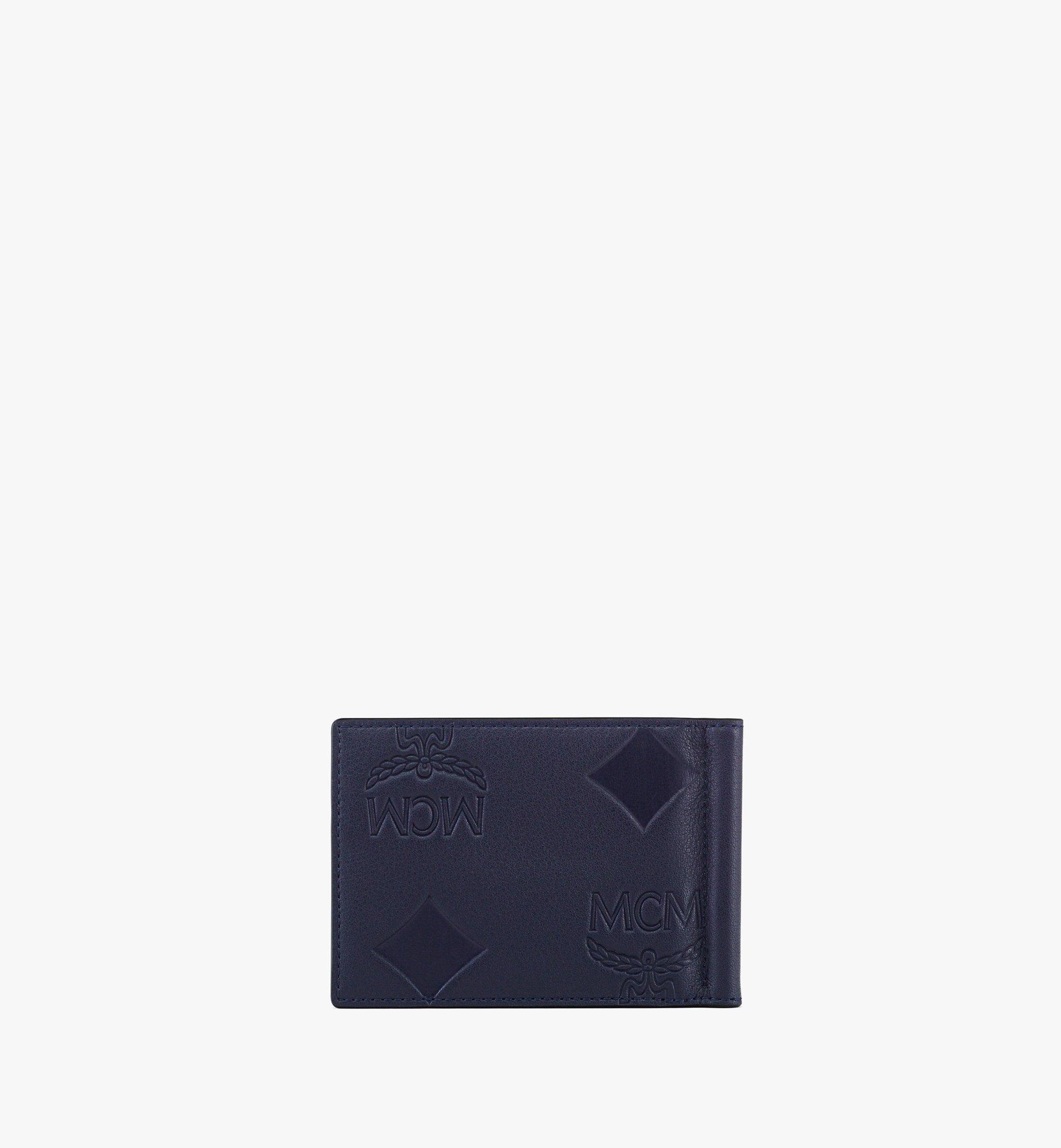 Aren Money Clip Wallet in Maxi Monogram Leather - 3