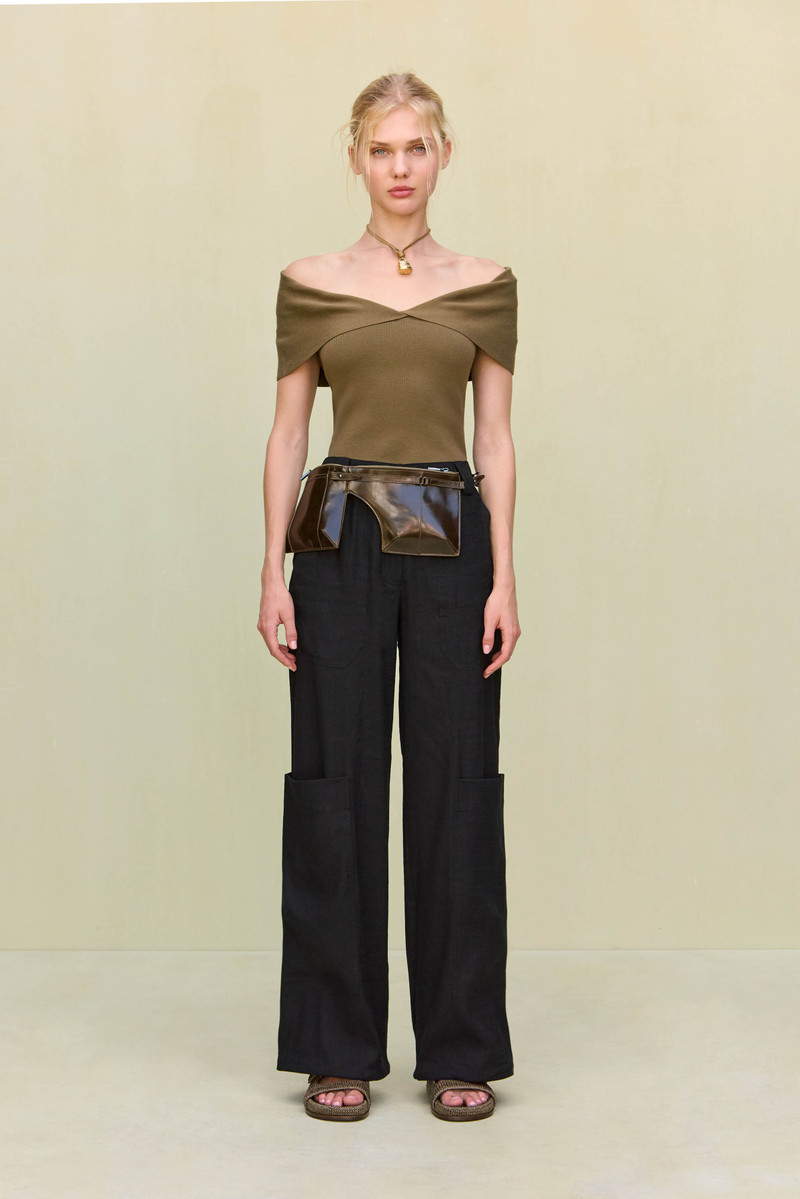 Cult Gaia PRESCOTT KNIT TOP outlook
