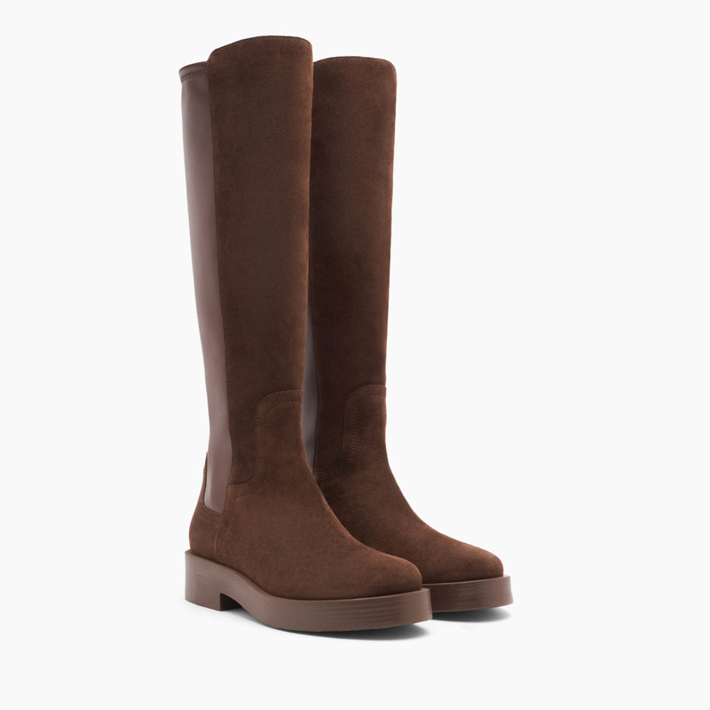 CASADEI Charlie Stretch Suede Boots outlook