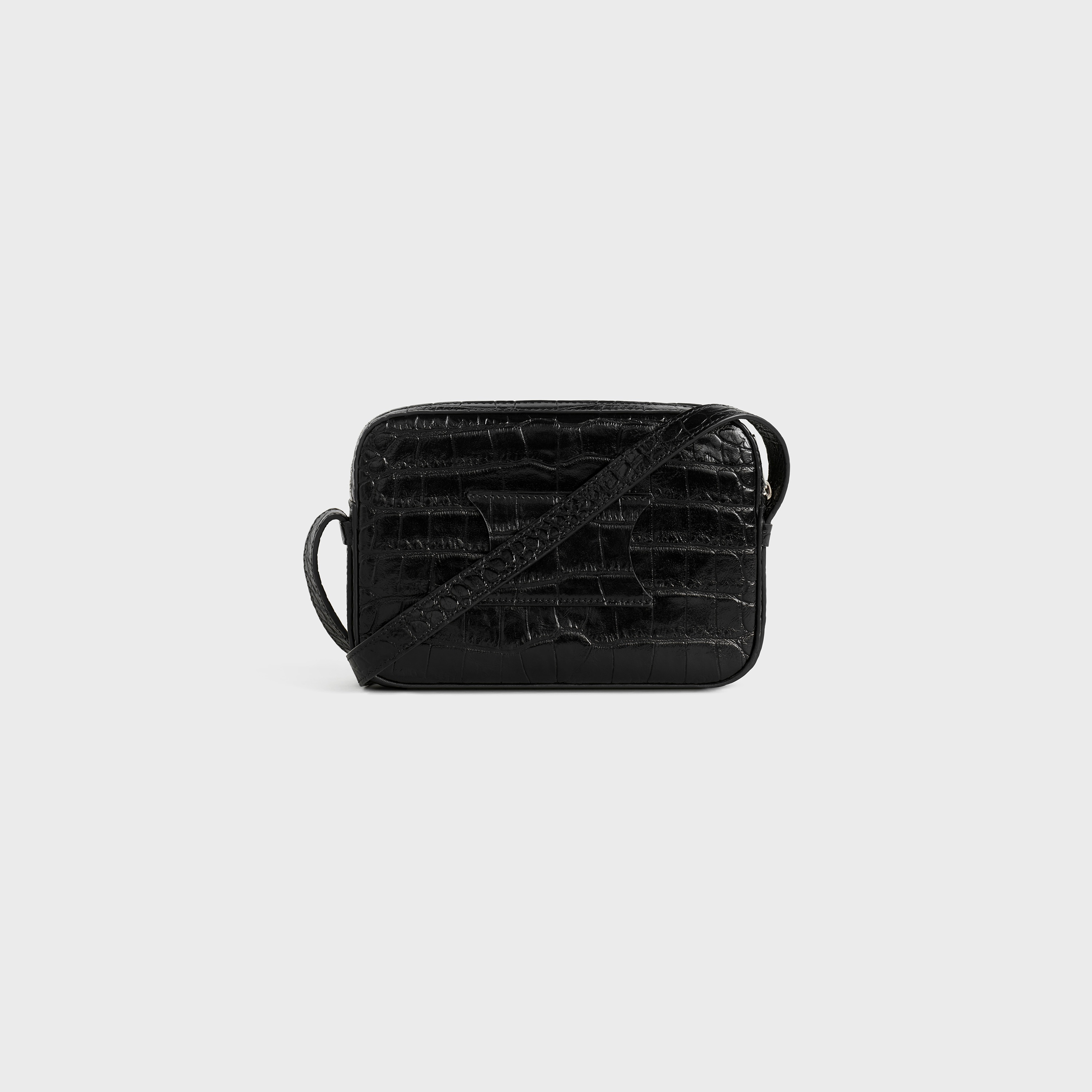 Horizontal Phone Pouch in Crocodile Embossed Calfskin - 3