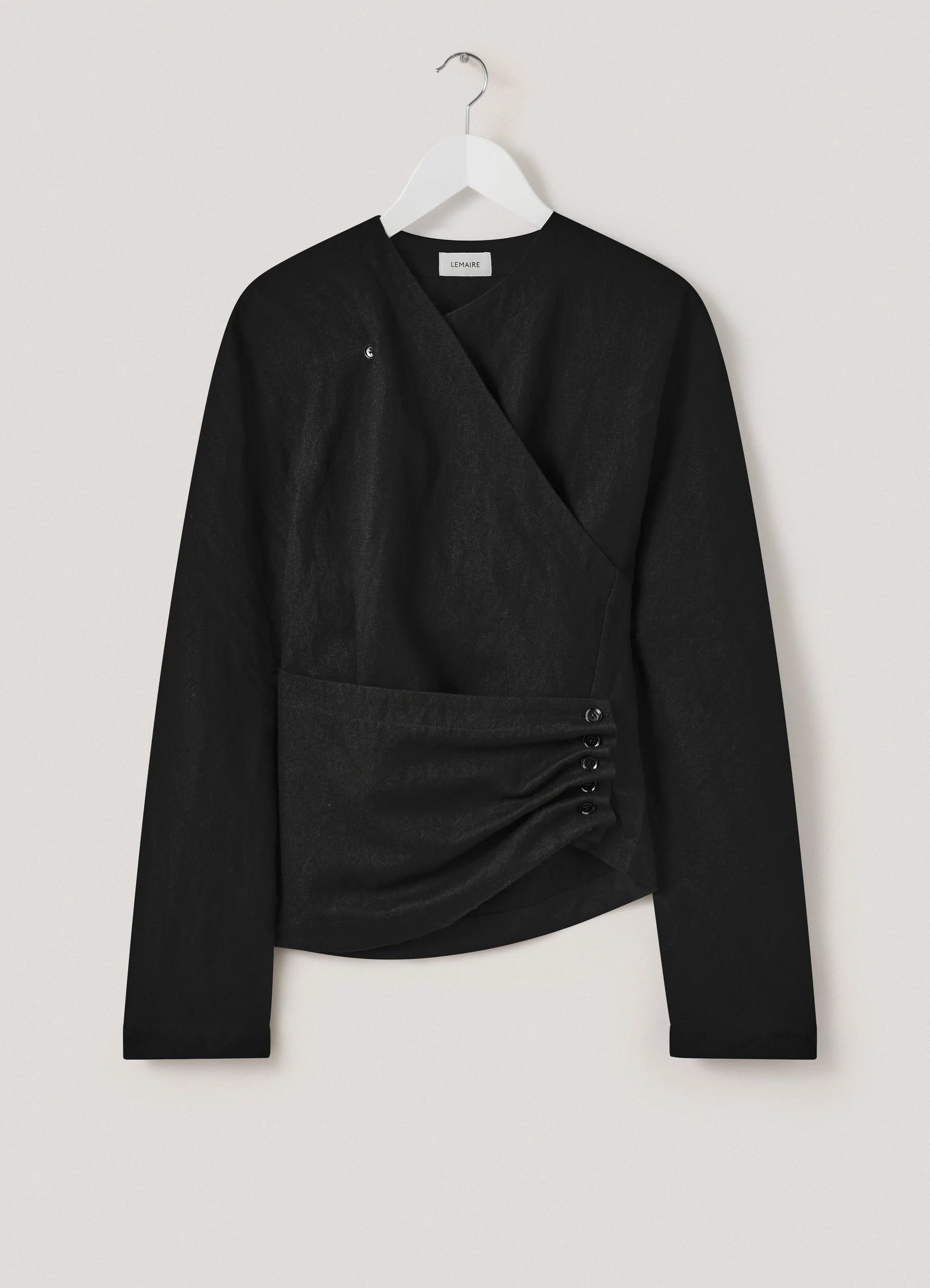 Lemaire WRAP TOP LINEN WOOL | REVERSIBLE