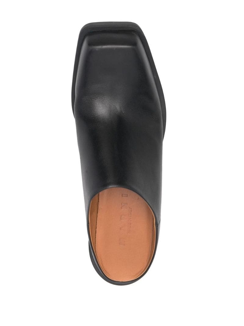 Sabot square-toe clogs - 4