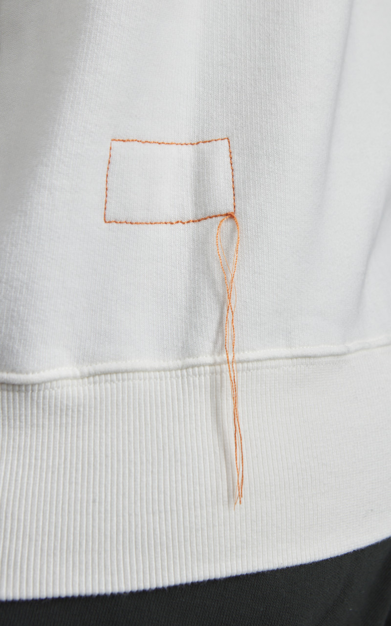 HARVARD CREWNECK SWEATSHIRT OFF WHITE - 5