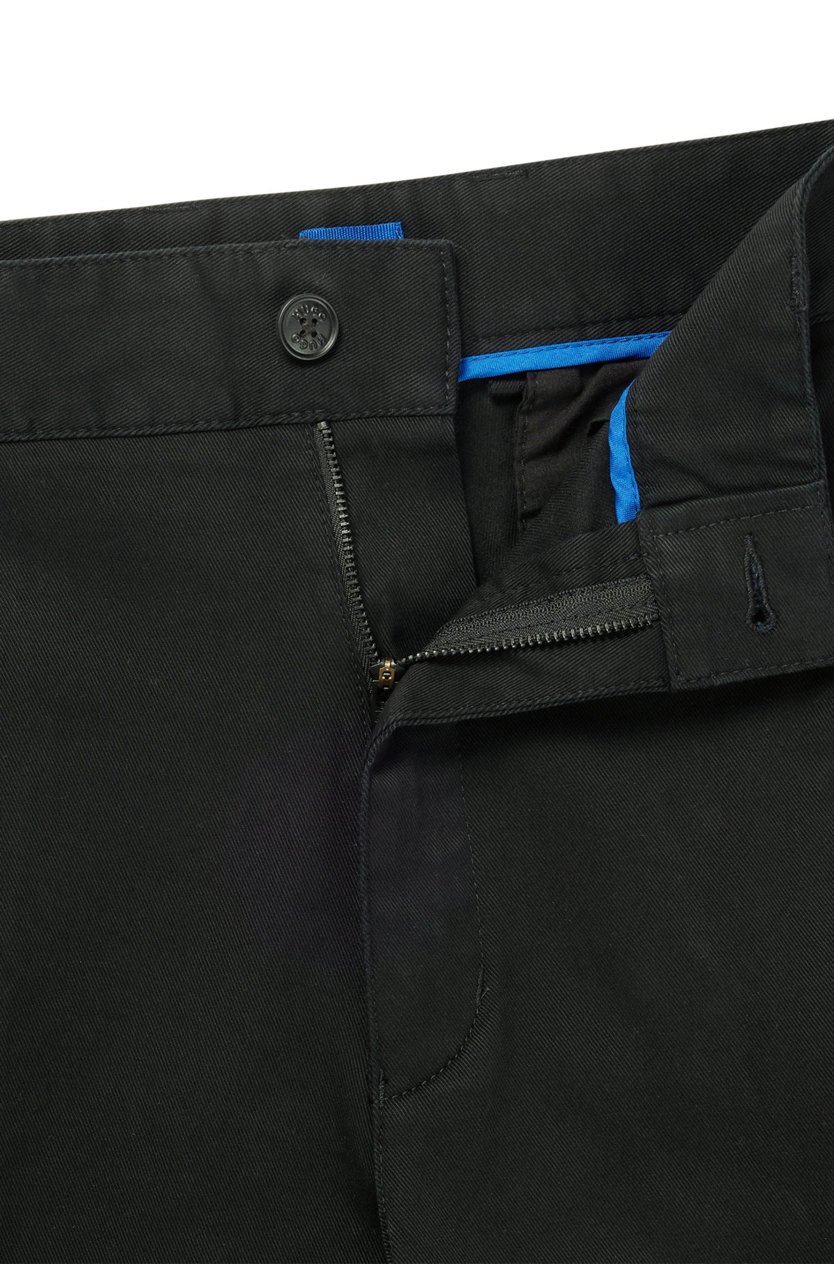 REGULAR-FIT REGULAR-RISE SHORTS IN COTTON TWILL - 6