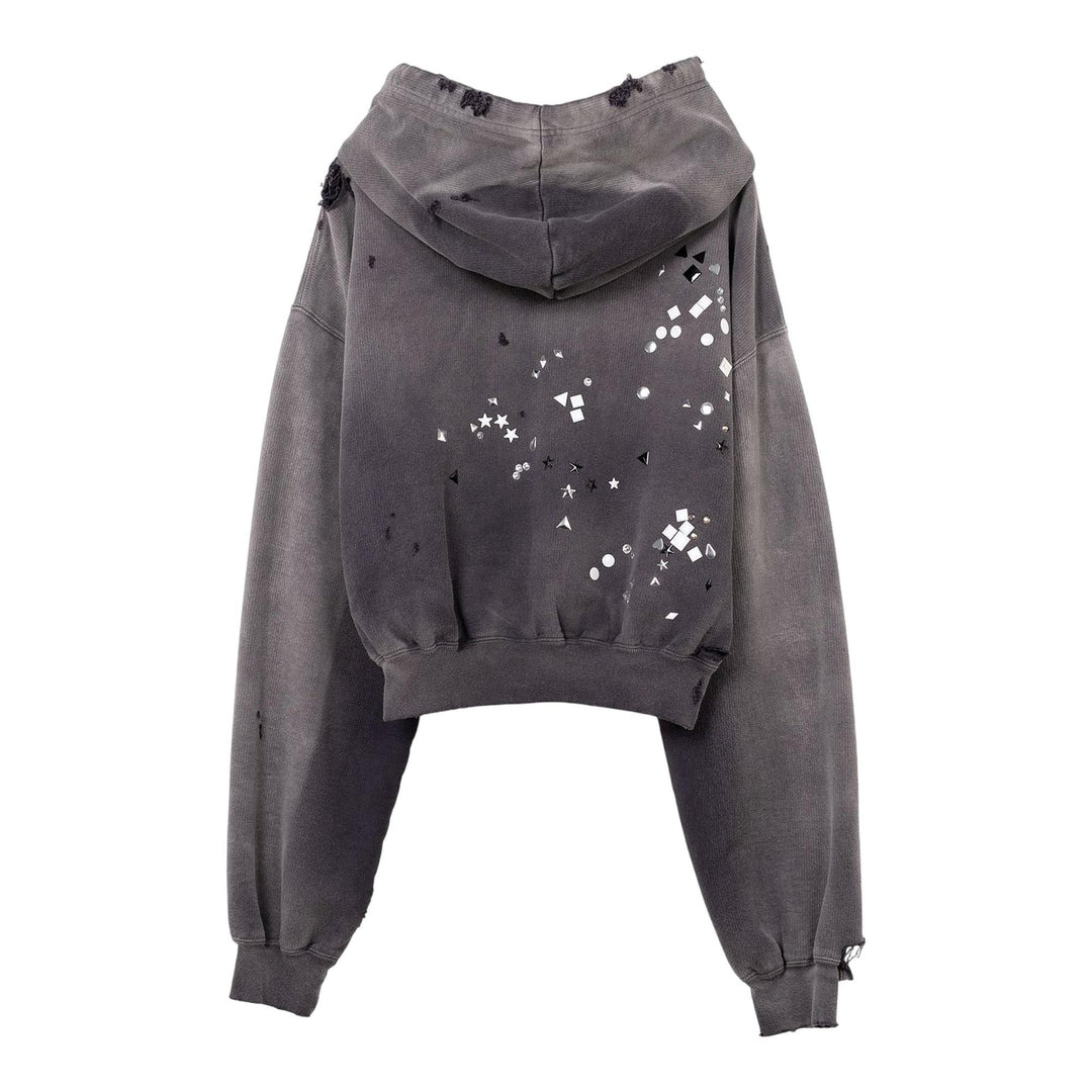 Embellished Sun Faded Hoodie - 2