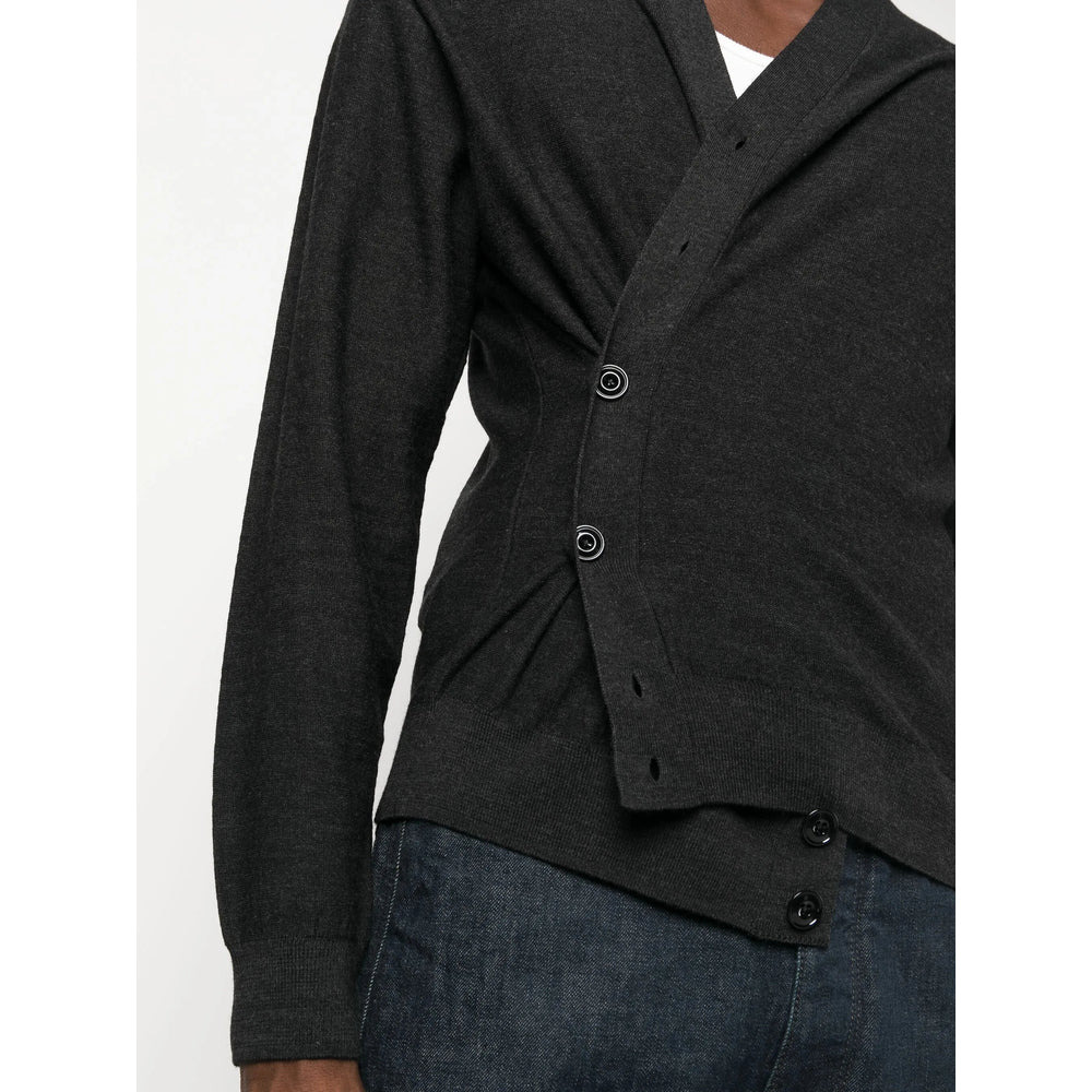 Lemaire Grey Sweaters & Knitwear - Cardigans Men - 2