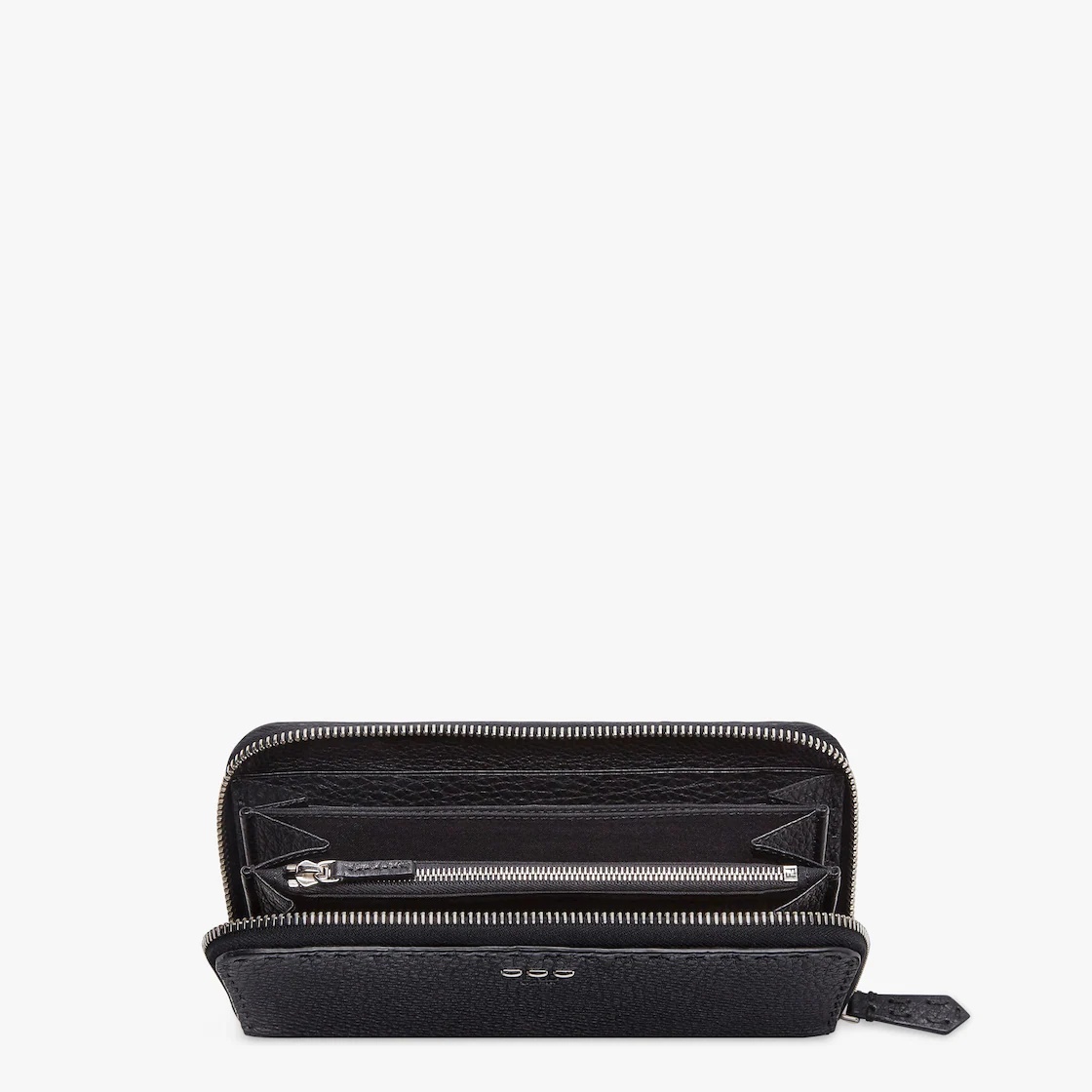 Black leather wallet - 3