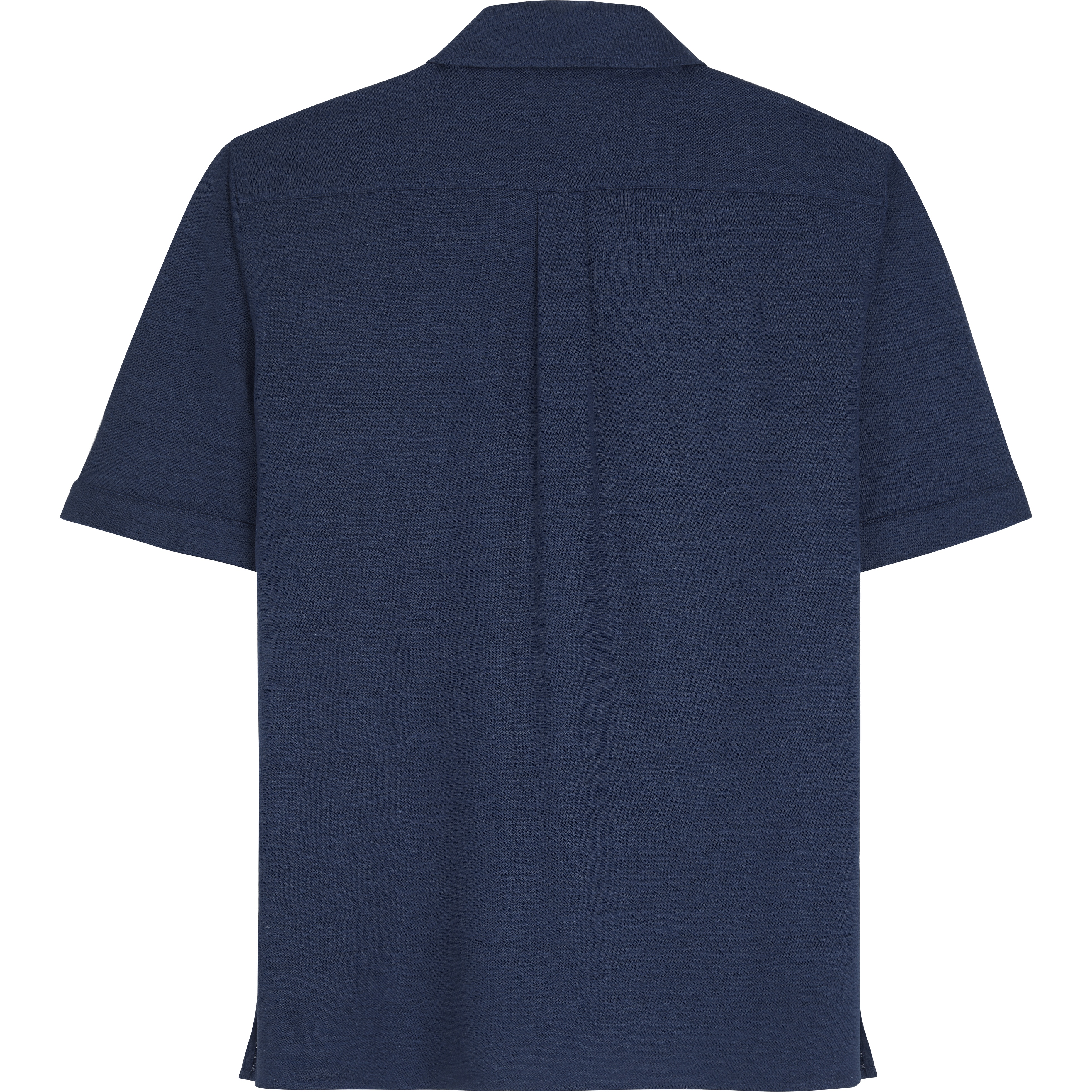Unisex Linen Bowling Shirt Solid - 2