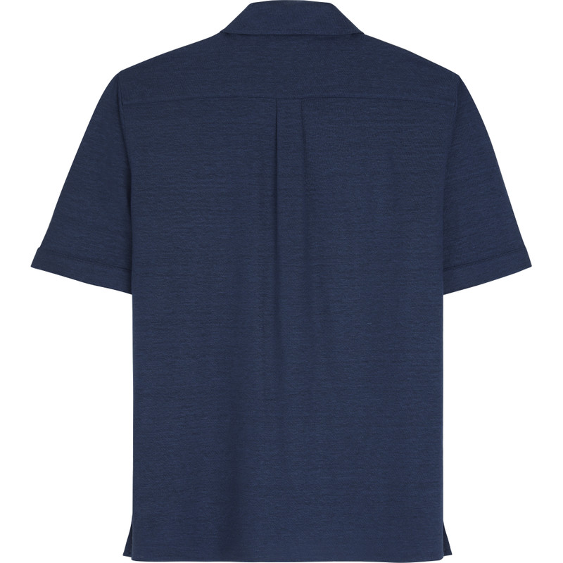Vilebrequin Unisex Linen Bowling Shirt Solid outlook